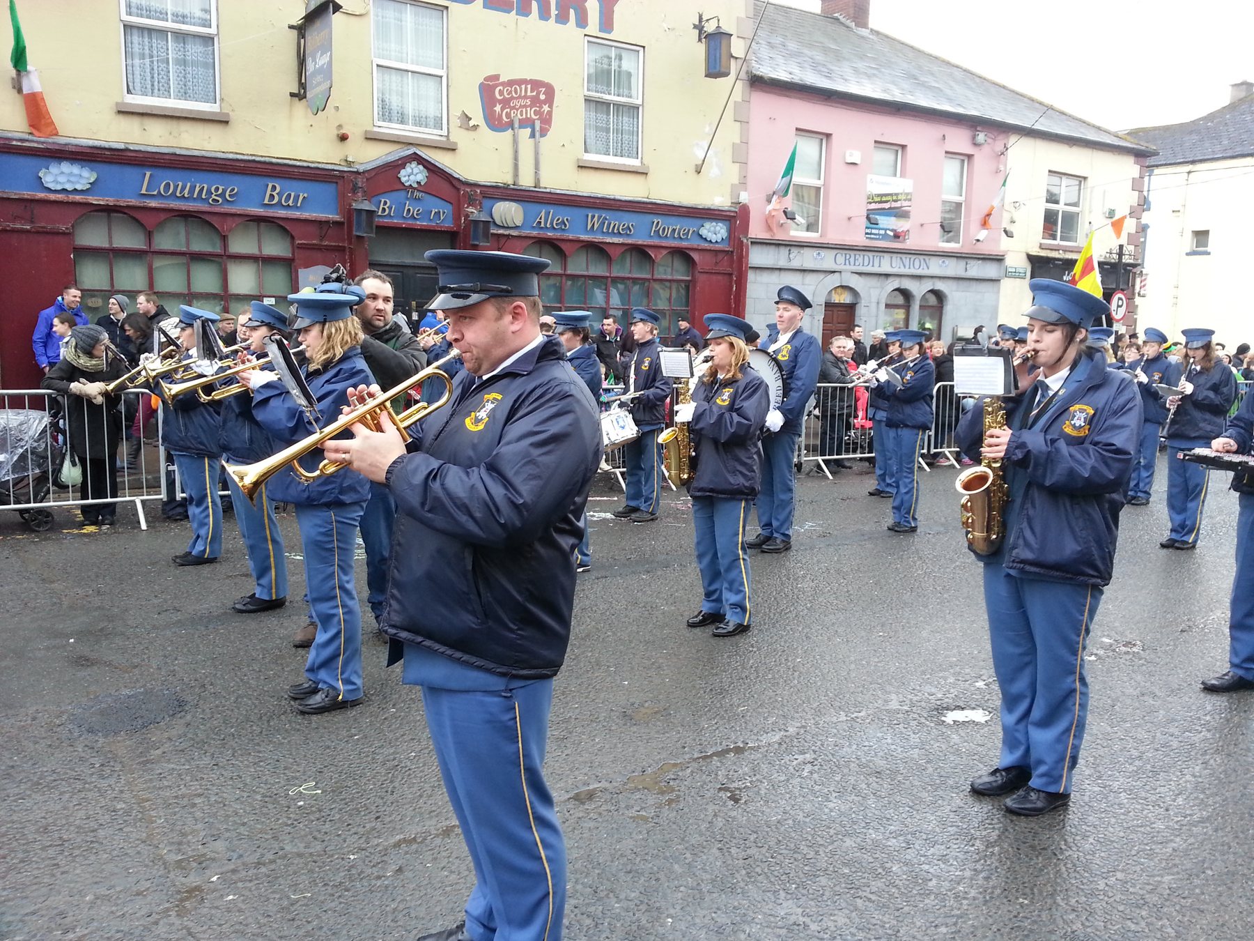 Musikgruppe bei der Parade