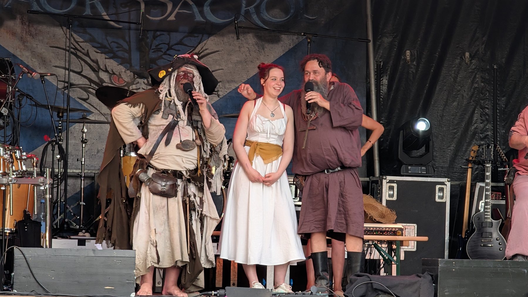 Showmoment vor Publikum