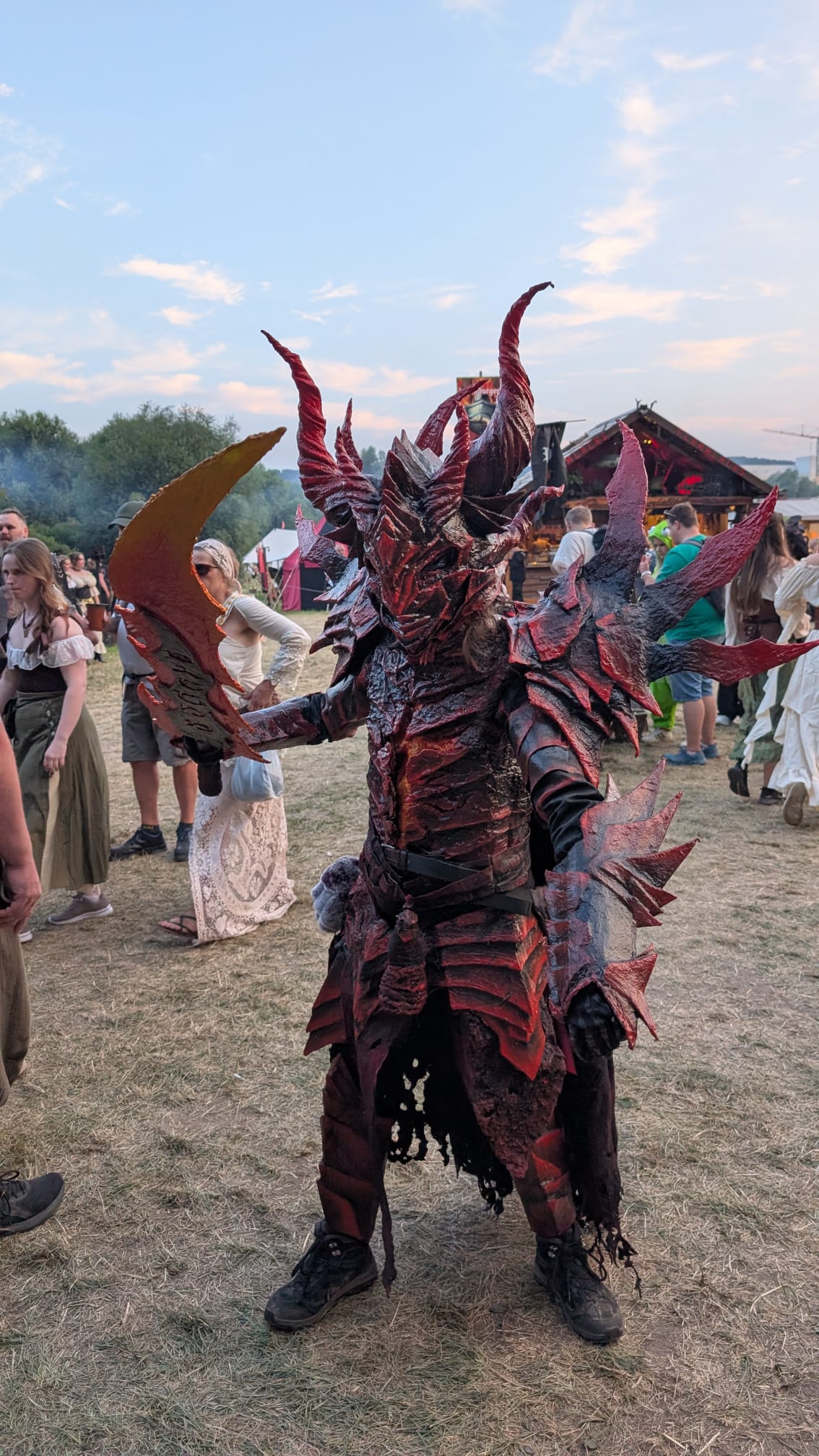 Fantasyfigur mit Flügeln